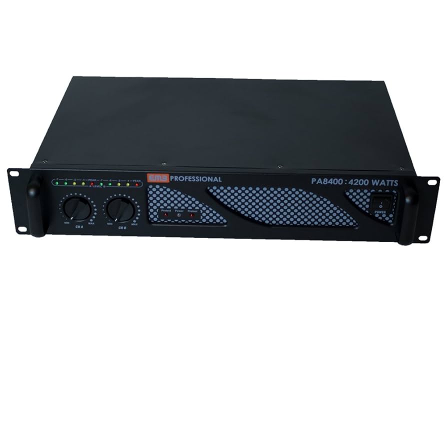 Amazon.com: PA-8400 Power Amplifier, 4200 Watts : Musical